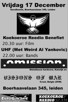 benefiet voor koekoeroe 17-12!